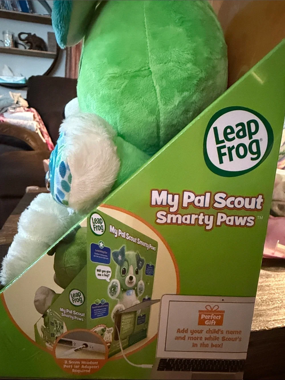NEW My Pal Scout Smarty Paws Plush - Green